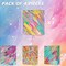 4-Pack 9" Colorful Small Gift Bags with Handles – Includes Tissue Paper for Birthdays, Parties, Weddings, Bridal Showers & Anniversaries (Colorful)